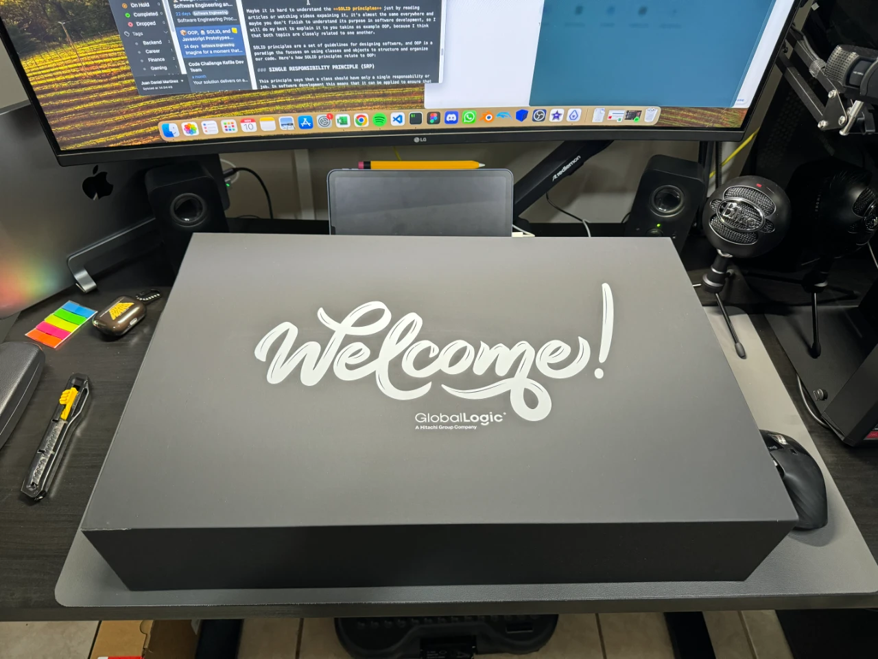 Welcome gift