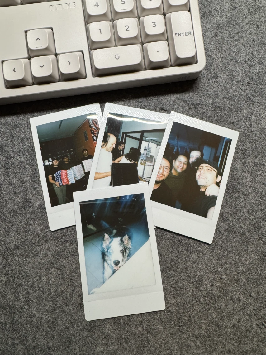 Polaroids of the event